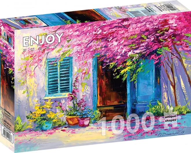Puzzle Cvjetni Dvorište 1000 komada