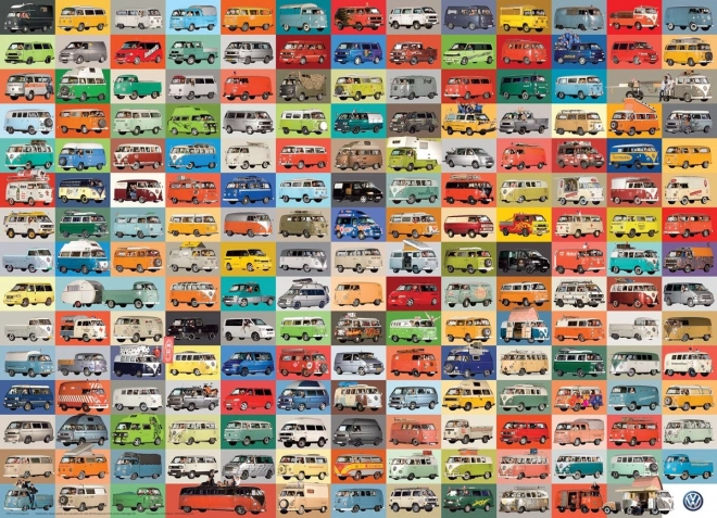 Puzzle EUROGRAPHICS VW groovy bus – 1000 dijelova