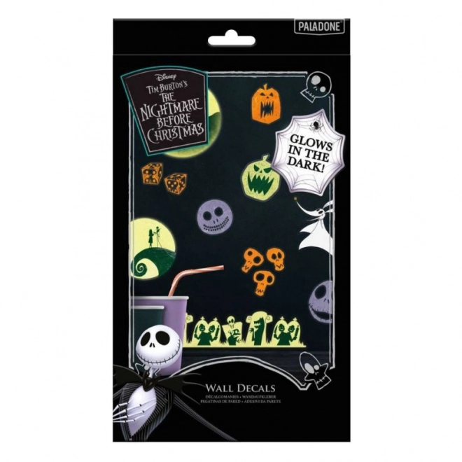 Božićna svjetla s naljepnicama Nightmare Before Christmas