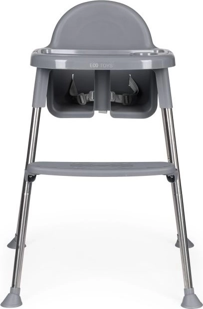 ECOTOYS Dječja Stolica 2u1 siva