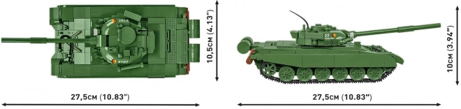COBI 2625 Oružane snage T-72 (DDR/SOVJET), 1:35, 680 k, 1 f