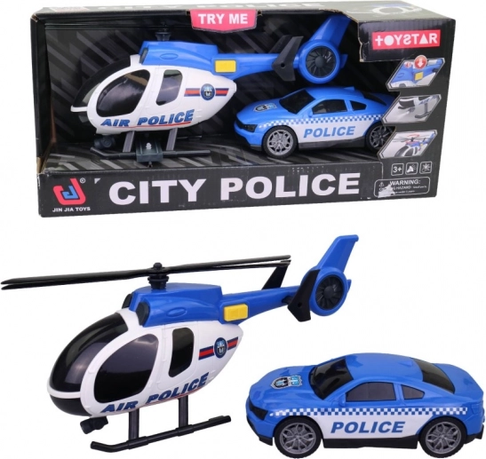 Helikopter s policijskim vozilom