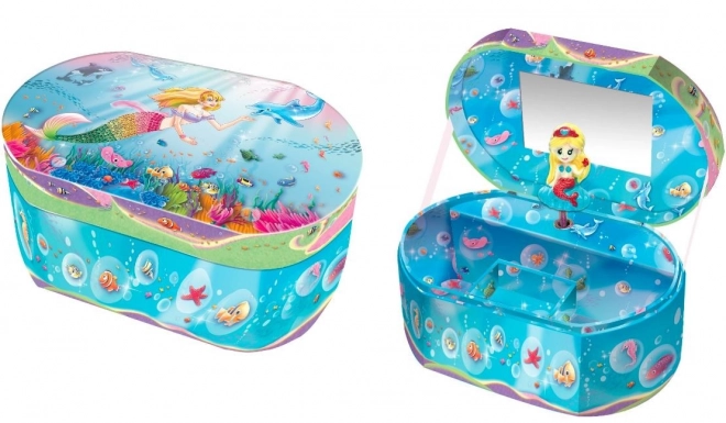 Ovalna glazbena kutija Pecoware - Sirena