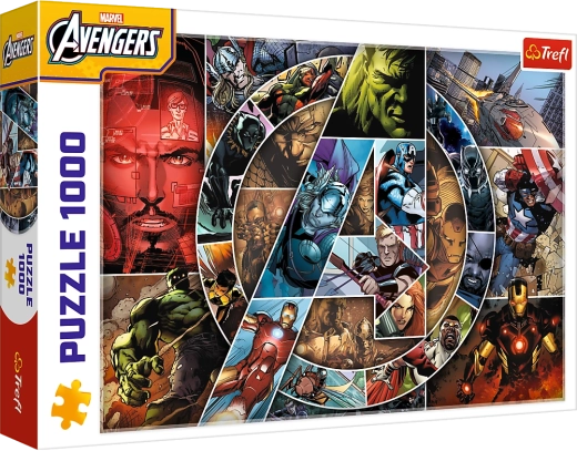 slagalica 1000 dijelova - Marvel Avengers junaci
