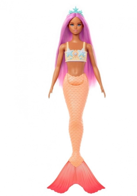Lutka Barbie Sirena s narančastim repom