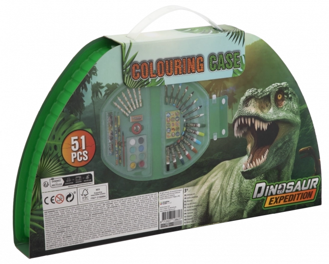 Slikarski kovčežić polukružni Dino – 51-dijelni