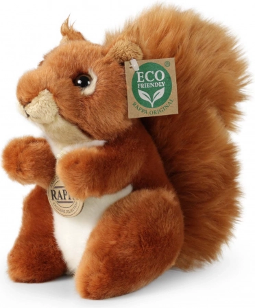 plišana vjeverica 18 cm eco-friendly