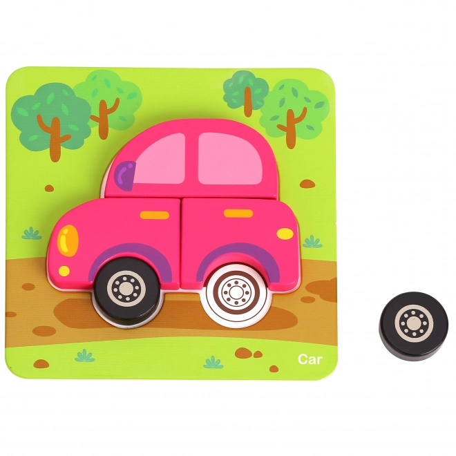 Woopie drvene puzzle vozila Montessori FSC