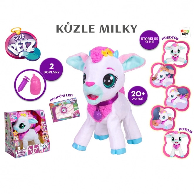 Interaktivno kozliće Milky od Club Petz