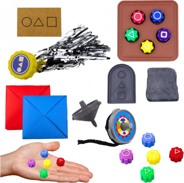Set od 5 igara Squid Game - tradicionalne korejske igre