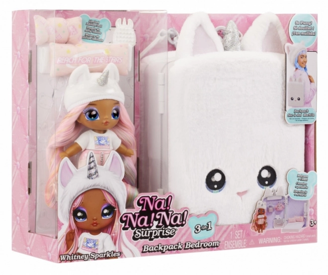 Na! Na! Na! Iznenađenje 3-u-1 Ruksak Set - Whitney Sparkles