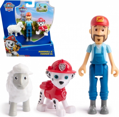 Set figurica Marshall i Farmer Al - Psići u ophodnji