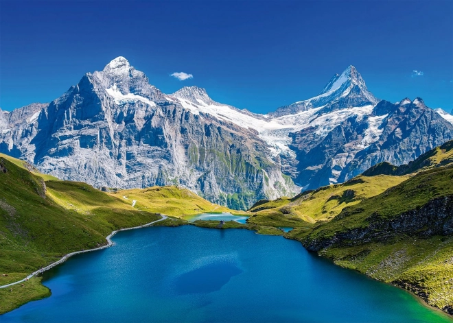 ALIPSON puzzle Jezero Bachalpsee, Alpe – 1000 dijelova