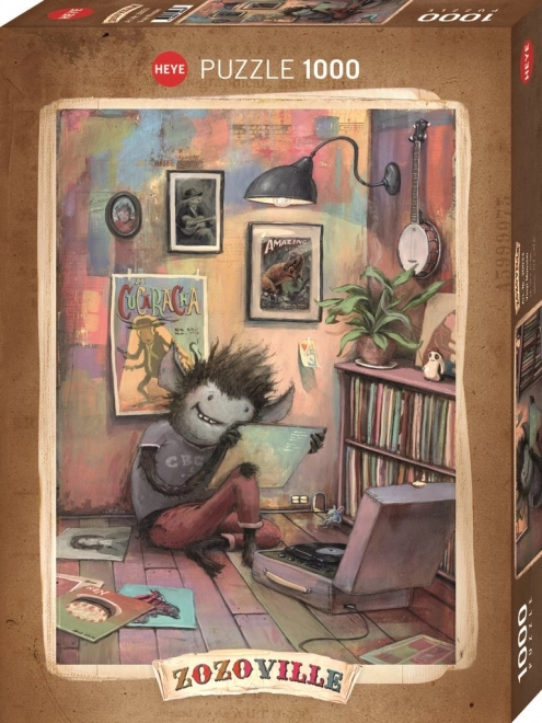 HEYE Puzzle Zozoville: Vinilno čudovište 1000 dijelova