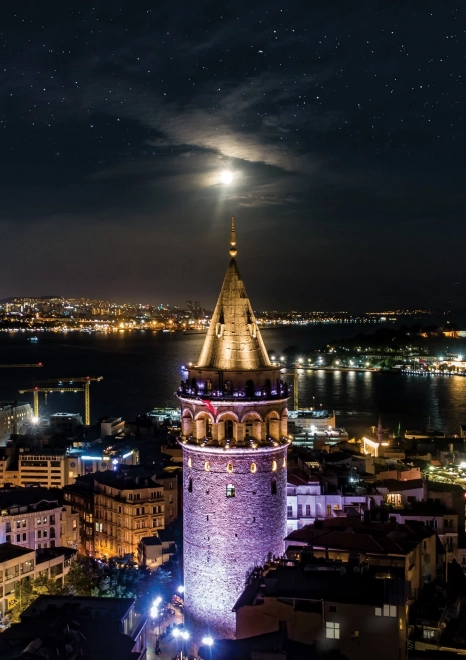 Svjetleća slagalica Galatska kula 1000 dijelova