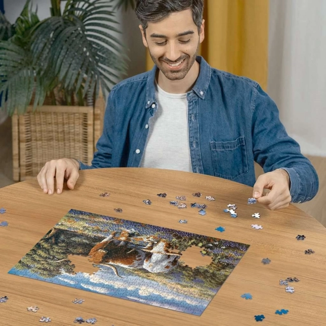 Puzzle Stoka na livadi 500 komadića