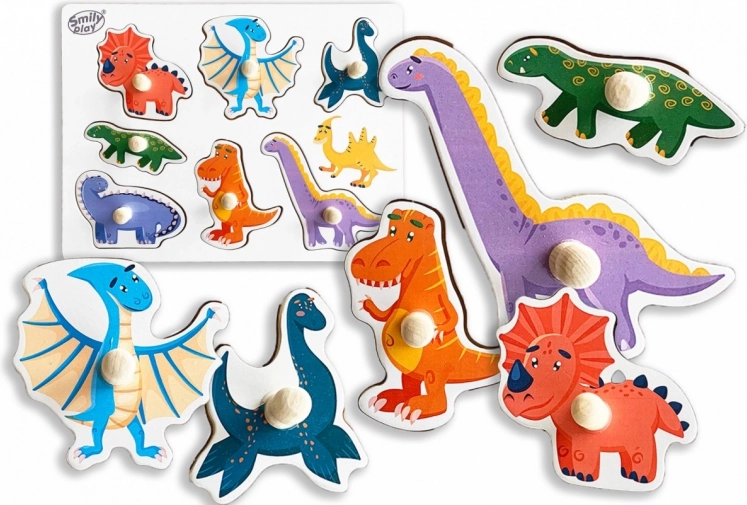 Učenje oblika i boja s dinosaurima