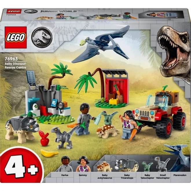 LEGO® Jurassic World 76963 Spašavateljski centar za mladunce dinosaura