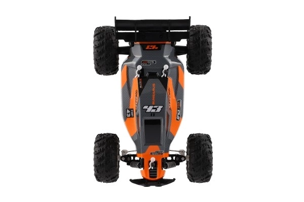 Auto RC Buggy brzine 2,4GHz plastika 25cm na baterije u kutiji 31x14x18cm – Narančasto