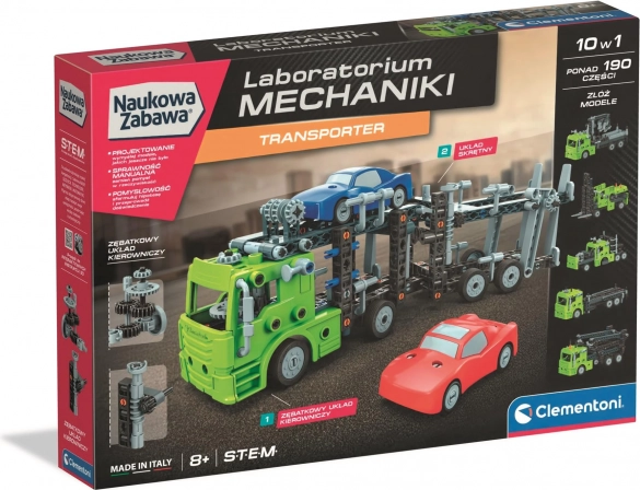 Laboratorij mehanike – transporter komplet CLEMENTONI