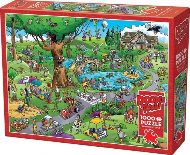 Puzzle DoodleTown: Tipični golf 1000 komada