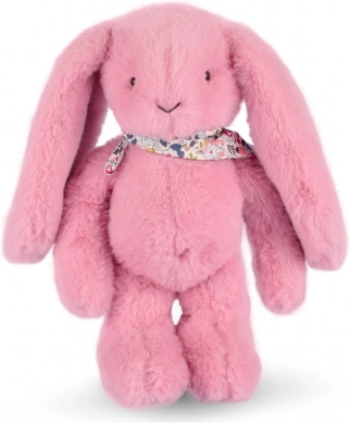 Doudou plišani zeko s maramom ružičasti