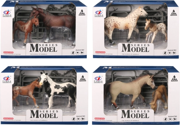 set figurica konj i ždrijebe – svijet životinja