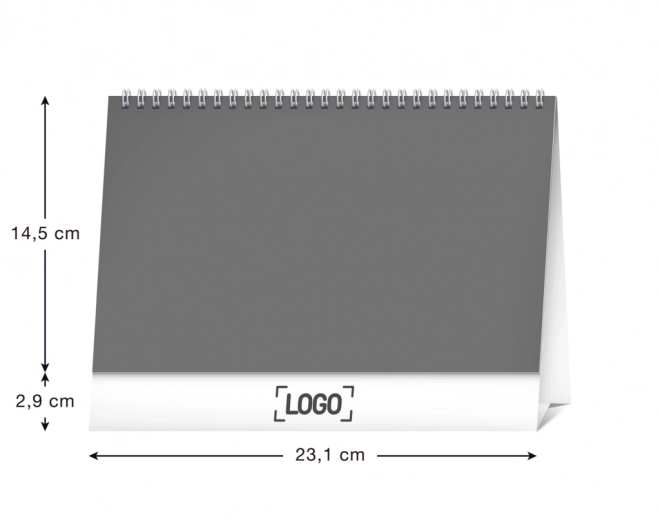 NOTIQUE Stolni kalendar Vrtlar 2025, 23,1 x 14,5 cm