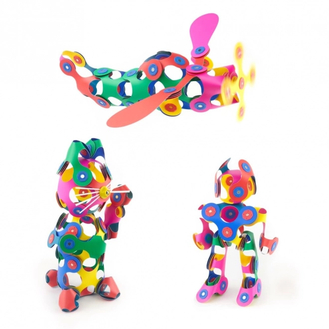 Magnetne kocke Clixo Super Rainbow, 60 komada