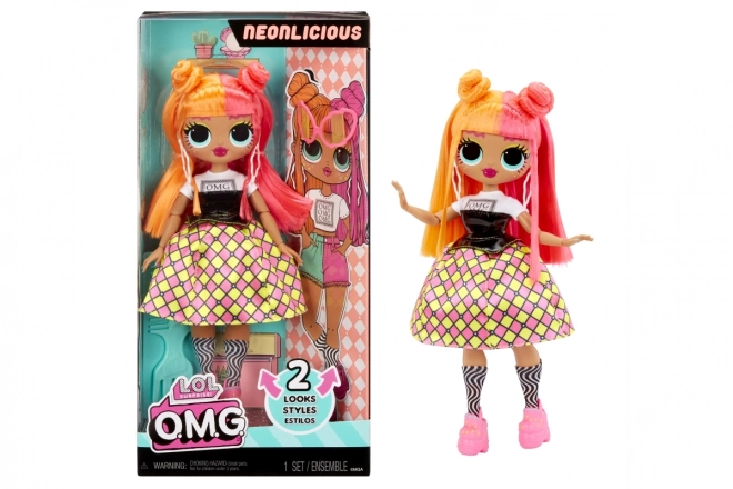 L.O.L. Surprise! OMG Velika sestra, 2 odjevne kombinacije – Neonlicious