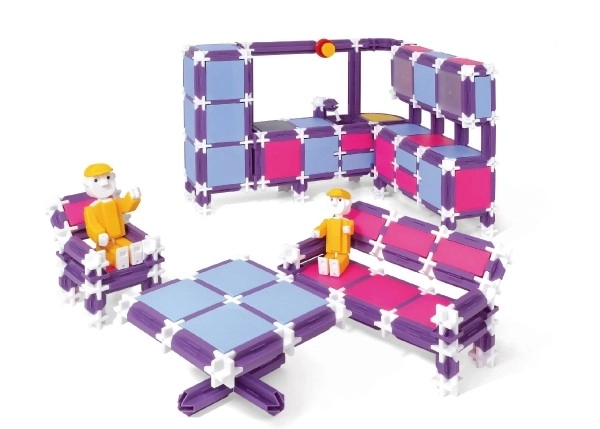 Građevinski set SEVA OBITELJ Stanovanje plastika 564 kom u kutiji 35x33x7cm