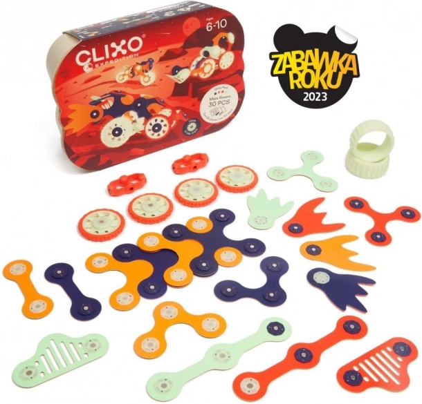 Clixo Mars Rovers - Magnetski Set 30 Komada