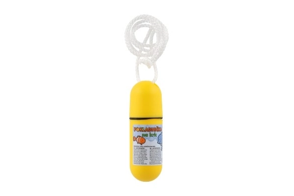 Kasica s vrpcom za vrat, 11,5 cm plast, razne boje