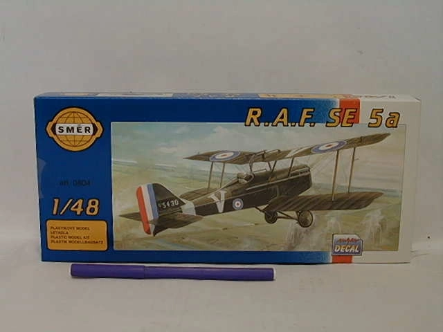 Model aviona R.A.F. SE 5a u mjerilu 1:48