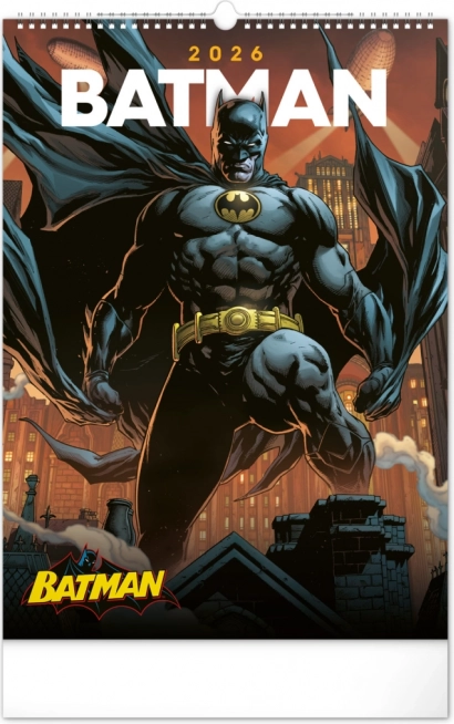 Zidni kalendar Batman Dark 2026