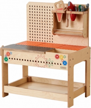 Drveni XXL Montessori STEM radionica s alatima MASTERKIDZ