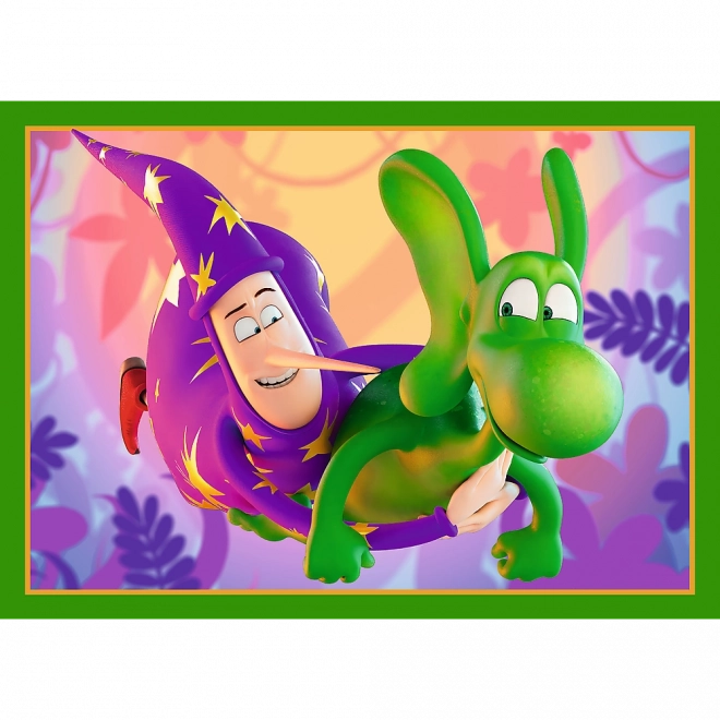 Puzzle 4u1 Svijet Zmaja Diplodoka