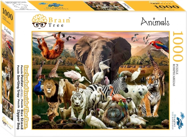 Puzzle Životinje 1000 dijelova