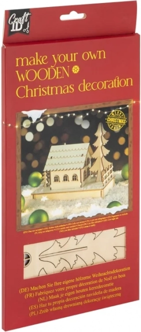 Drvene 3D puzzle – kućica
