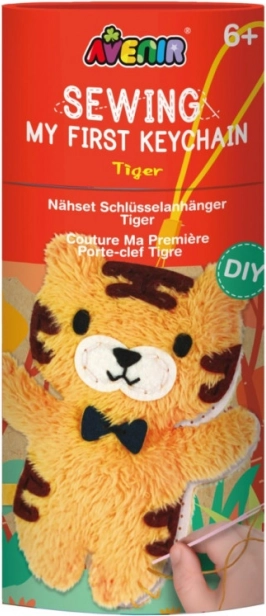 Set za šivanje privjeska za ključeve - Tigar
