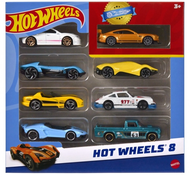 Hot Wheels set 8 autića