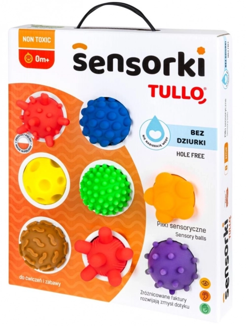Tullo senzorske lopte - 8 kuglica bez otvora