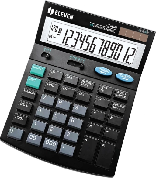 Kalkulator ELEVEN CT666N crni