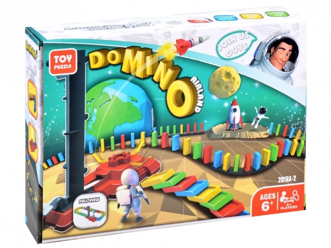 Svemirske domino s raketom - edukativna igračka