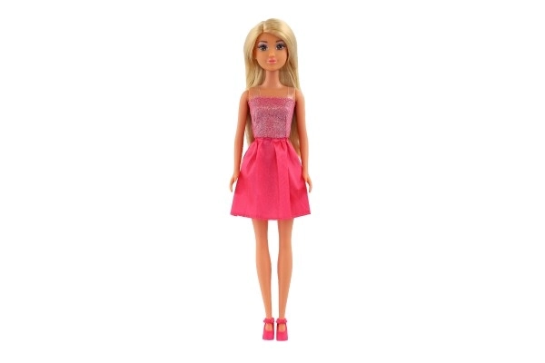 Lutka Anlily u sjajnim haljinama plastika 30cm 4 boje u kutiji 8x32x5cm 12 komada u kutiji