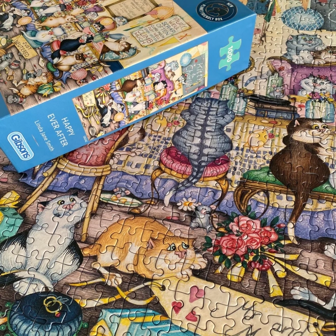 Puzzle Sretno do kraja života 1000 dijelova