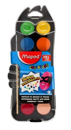 Vodene boje Maped Color'Peps 12 komada
