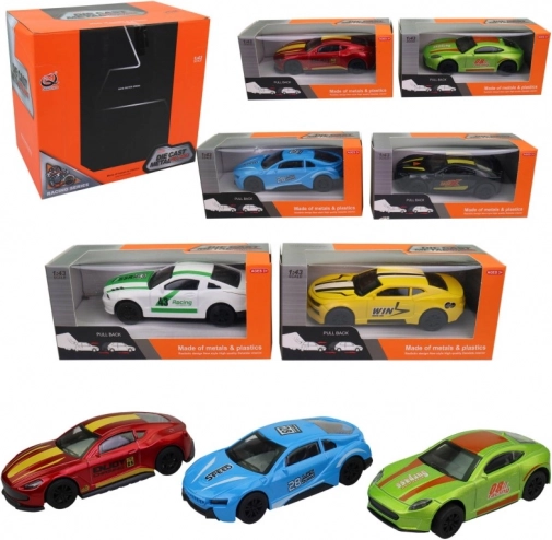 Sportski automobil u kutiji za djecu