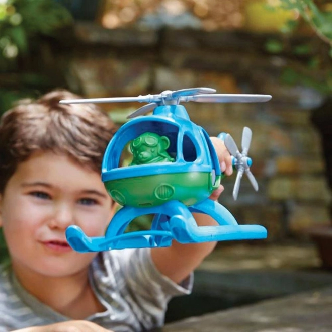 Helikopter Green Toys plava