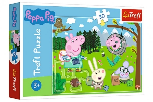 Puzzle Trefl Peppa Pig Šumski Izlet 30 komada